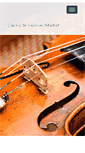 Mobile Screenshot of clasesdeviolinenmadrid.com